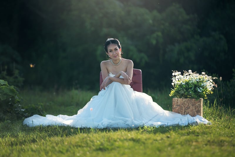 Celestial Wedding Gown